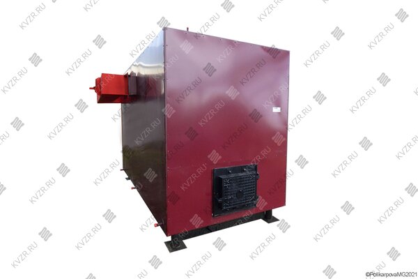 Водогрейный котел 0.6 МВт работающий без дымососа