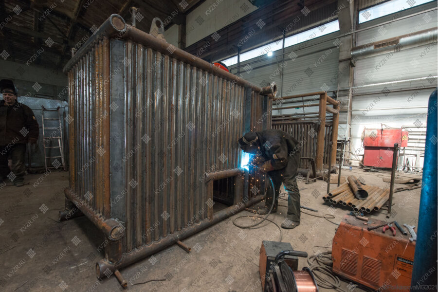 Конструкция котла для бурого угля