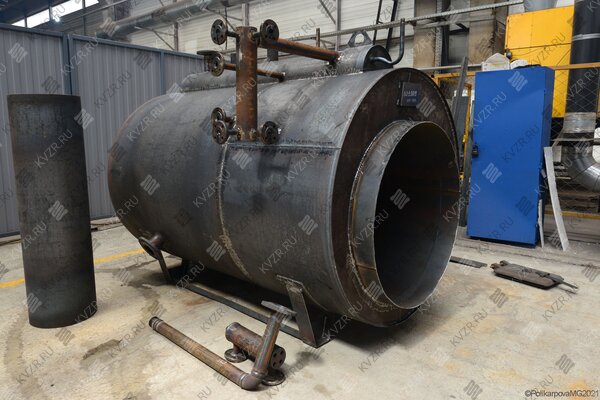 Дизельный парогенератор 1000 кг в час 130 С изготовление