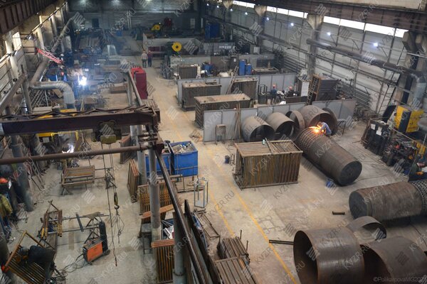 Парогенератор 500 кг в час 130 С на газе производство