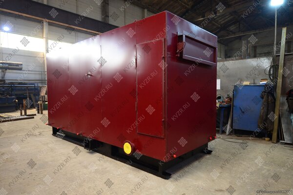 Твердотопливный котел на отходах лесопиления 300 кВт